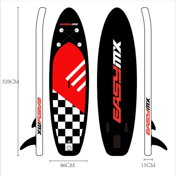 EASYMX Oppusteligt paddleboard